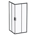 Душевой уголок AM.PM Gem S 90x90см W93G-403-090BT профиль черный, стекло прозрачное