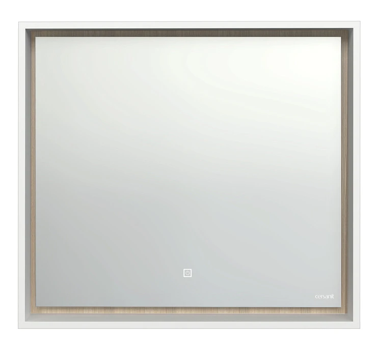 Зеркало Cersanit LOUNA 80, с подсветкой, белый, SP-LU-LOU80-Os