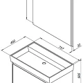 Мебель для ванной Aquanet Nova Lite 75 242296 белый