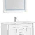 Мебель для ванной Aquanet Селена 105 белый/серебро 3 ящика, 2 дверцы