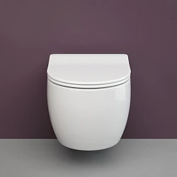 Унитаз подвесной Ceramica Nova PLAY Rimless CN3001 Белый