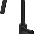 Смеситель для раковины Paffoni Light LIG078NO черный матовый