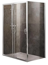 Боковая стенка BelBagno UNIQUE-90-FIX-C-Cr стекло прозрачное