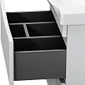 Тумба с раковиной AM.PM Gem 60 белый глянец