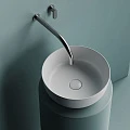 Раковина накладная Ceramica Nova Element CN6073MW белая матовая