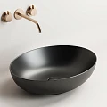 Раковина накладная Ceramica Nova Element CN6017MB черная матовая
