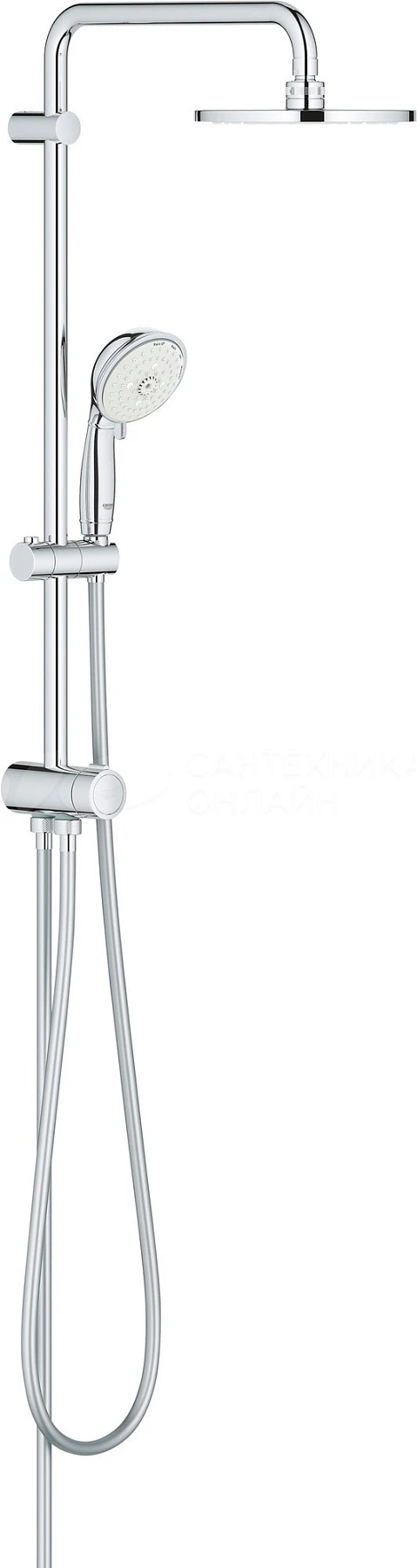 Душевая стойка Grohe New Tempesta Rustic 27399002 хром