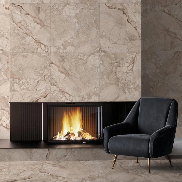 Керамогранит Global Tile Celestia 60x60 GT60601002MR бежевый