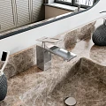 Смеситель для раковины Wasserkraft Alme 1503 хром