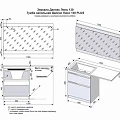 Встраиваемая раковина Style Line Даллас 130см СС-00002391 белая