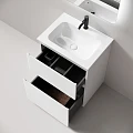 Тумба под раковину Sancos Folk Floor 60 FL60FW напольная, Bianco