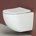 Унитаз подвесной Ceramica Nova Forma CN3009 белый глянец