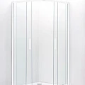 Душевой уголок Cezares Relax 100x80см RELAX-AH-2-100/80-C-Bi профиль белый, стекло прозрачное