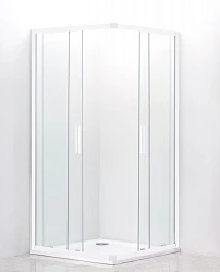 Душевой уголок Cezares Relax 100x80см RELAX-AH-2-100/80-C-Bi профиль белый, ст