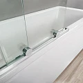 Шторка на ванну Cezares Stream 90x150см STREAM-VFS-11-90/150-C-Cr профиль хром, стекло прозрачное