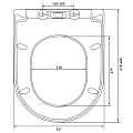 Унитаз подвесной Berges Ego XL 082124 белый глянец