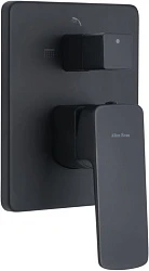 Смеситель встраиваемый для душа Allen Brau Infinity X2 5.21014-31 черный матов