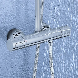 Душевая стойка Grohe Rainshower System 210 27967000 хром