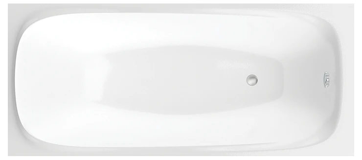 Акриловая ванна C-bath Saturn 170x75 CBQ012001 белая глянцевая