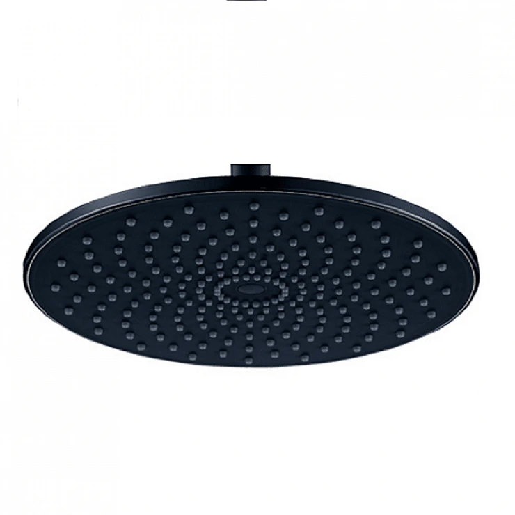Верхний душ BERGES NARDIS R BLACK 072004 черный матовый