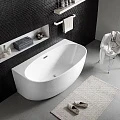 Акриловая ванна Azario CAMBRIDGE 169,5х88х58 CAM17289 белая глянцевая