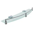 Полка Wasserkraft Kammel K-8344 с ограничителем, хром