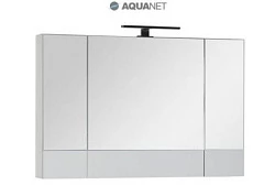 Зеркало-шкаф Aquanet Верона 100 175383 белый