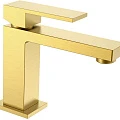 Смеситель для раковины Boheme Qubic 471-MG matt gold