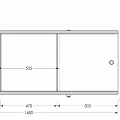 Экран Aquanet Premium 148см 00273287 белый