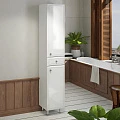 Шкаф-пенал Comforty Сочи 35см 00004136987CF белый глянец
