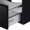 Тумба под раковину Aquaton Римини 60 1A177701RN950 чёрная