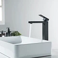 Смеситель для раковины Aquatek Либра AQ1604MB матовый черный