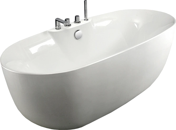 Акриловая ванна ESBANO Rome-SM 170x80 ESVAROMESM белая глянцевая