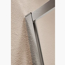 Душевой уголок Cezares Eco 80x80см ECO-(O)-R-2-80-C-Cr профиль хром, стекло прозрачное