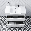 Тумба с раковиной AM.PM Like 80 напольная, белый глянец Тумба с раковиной AM.PM Like 80 напольная, белый глянец