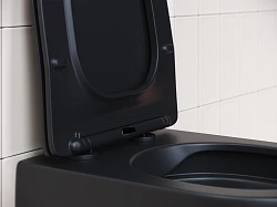 Унитаз подвесной Ceramica Nova Play CN3001MB черный матовый