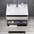 Тумба с раковиной AM.PM Inspire 2.0 80 белый матовый