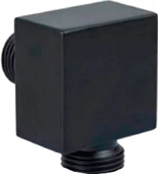 Шланговое подключение для душа Paffoni Level ZACC238NO 1/2" черное