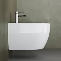 Биде подвесное Ceramica Nova Play CN3002 белый глянец