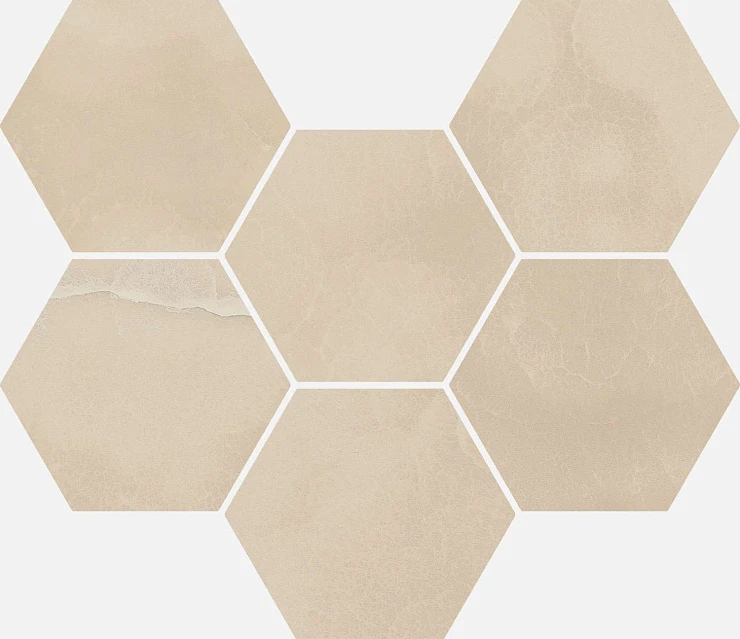 Керамогранит Italon CHA.EVO ONYX MOSAICO HEXAGON 25х29см 620110000048 черный