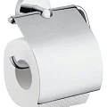 Держатель туалетной бумаги Hansgrohe Logis 40523000 с крышкой, хром