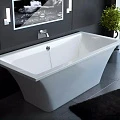 Ванна из искусственного камня Астра-Форм Лотус 185x85 белая глянцевая