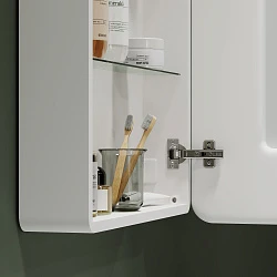 Зеркало-шкаф Sancos Diva 60 DI600 с подсветкой, белый