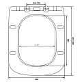 Унитаз подвесной Berges Floe S 082134 белый глянец