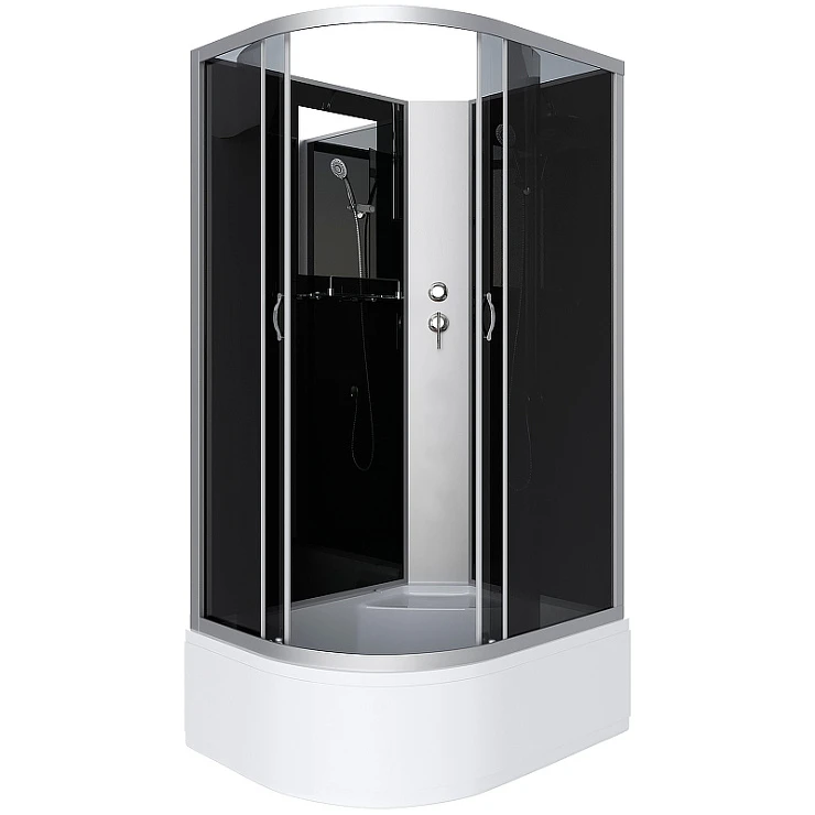 Душевая кабина Niagara Classic 120x80см NG-2510 R профиль серебро