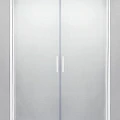 Душевая дверь в нишу Cezares 70см RELAX-B-2-70-C-Bi профиль белый, стекло прозрачное
