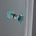Душевая дверь в нишу Cezares 70см TRIUMPH-D-B-1-70-P-Cr-R профиль хром, стекло рифленое