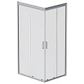 Душевой уголок AM.PM Gem 100x80см W90G-404-100280-MT профиль хром, стекло прозрачное