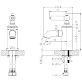 Смеситель для раковины Bravat Art F175109C хром