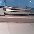 Душевая дверь в нишу Orans 100см SR-1812-1000 профиль хром, стекло прозрачное
